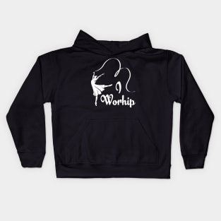 I Worship Dance Ministry Kids Hoodie